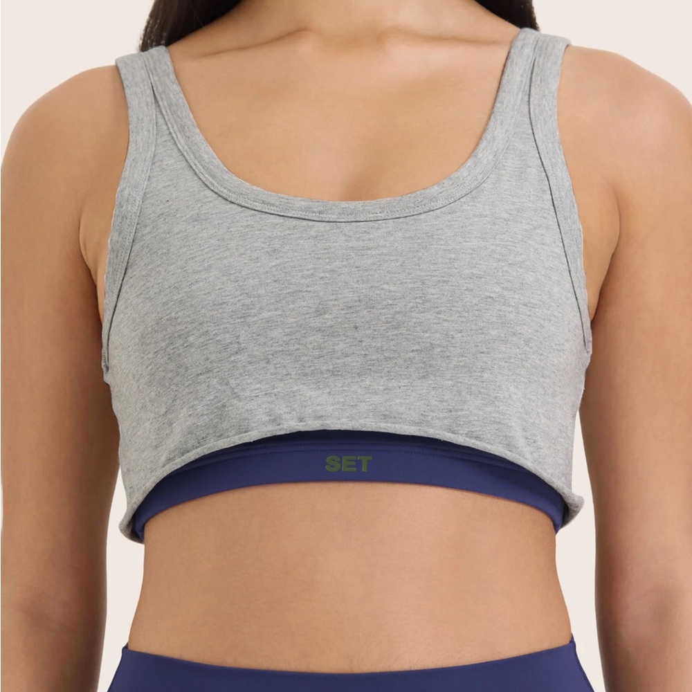 SET ACTIVE SPORTBODY® SPORTY ROSTER BRA - LAKE
